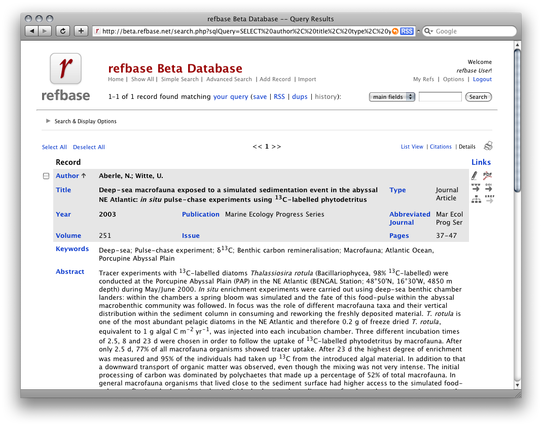 screenshot 1: details view